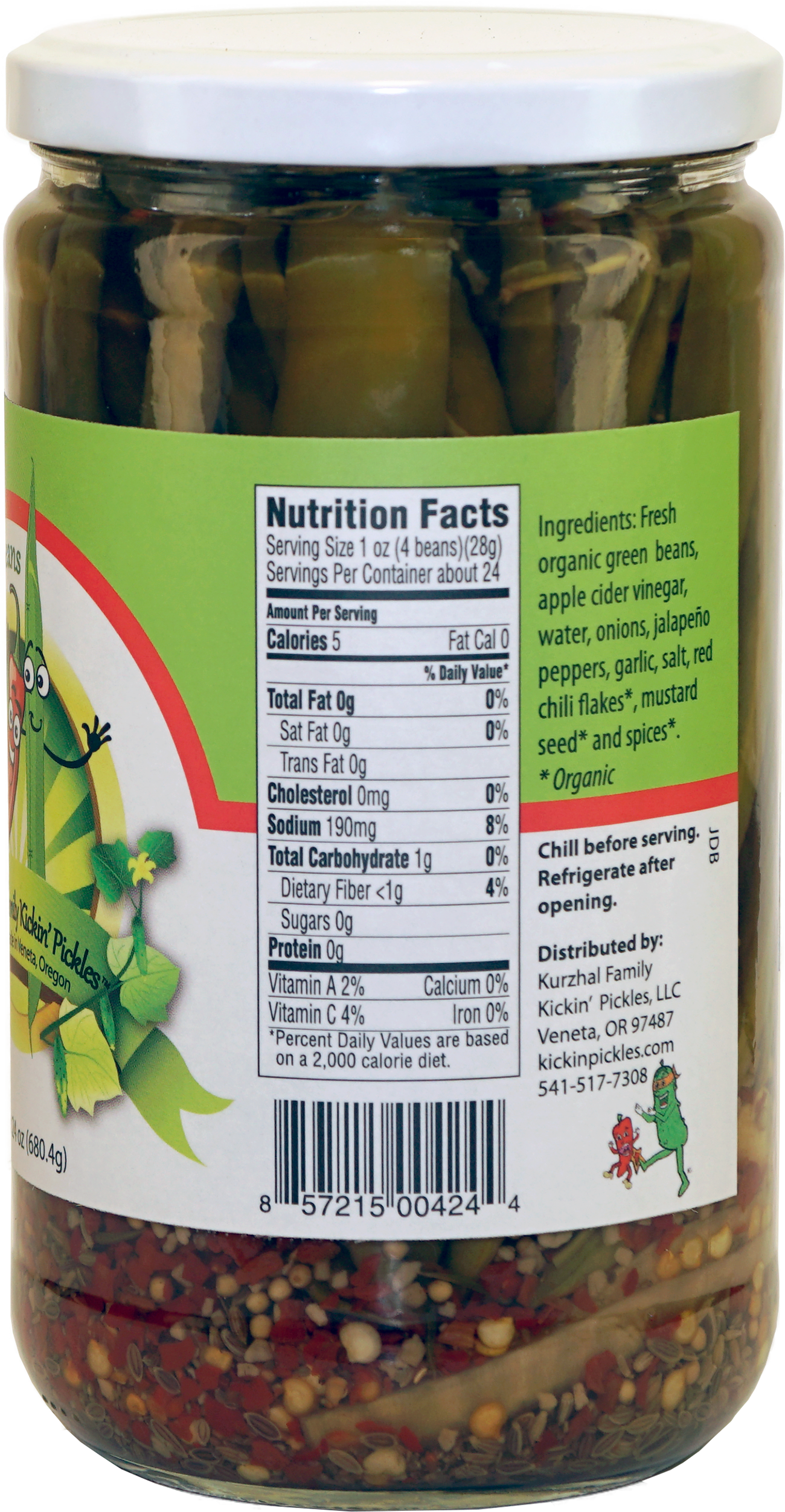 Kickin' Jalapeno Dilly Beans - Image 2