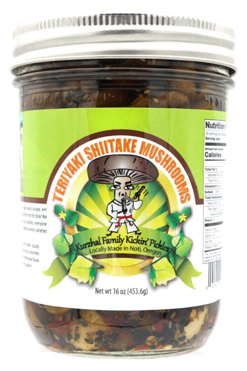 Teriyaki Shiitake Mushrooms
